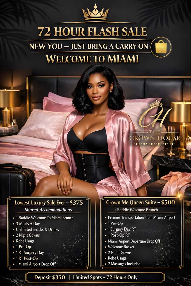 72 Hour Flash Sale – Crown Me Queen Suite